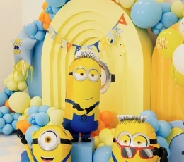 Folinis balionas "Minion Tim" (40x100 cm) 1 Folinis balionas "Minion Tim" (40x100 cm) 1