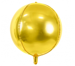 Folinis balionas "Orbz", auksinis (40 cm)