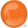 Folinis balionas, orbz, oranžinis (38 cm)