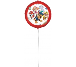 Folinis balionas "Paw Patrol" su pagaliuku (46 cm)