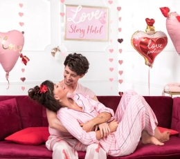 Folinis balionas "Perverta širdis" (61 cm) 1