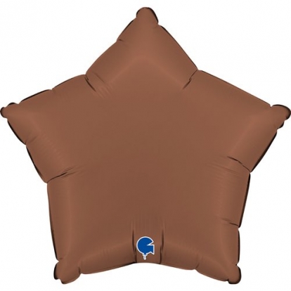 Folinis balionas "Šokoladinė žvaigždė" (46 cm)