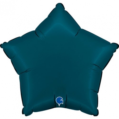 Folinis balionas "Tamsiai mėlyna žvaigždė" (46 cm)