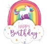 Folinis balionas "Unicorn birthday" (66 cm)