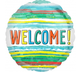 Folinis balionas "Welcome" (43 cm)