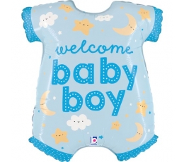 Folinis balionas "Welcome Baby Boy" (66 cm) 