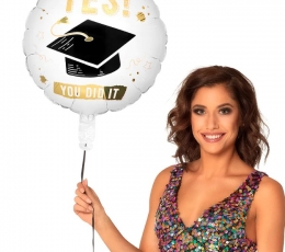 Folinis balionas "Yes! You did it" (45 cm) 1 Folinis balionas "Yes! You did it" (45 cm) 1