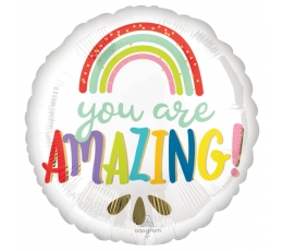 Folinis balionas "You are amazing" (43 cm)
