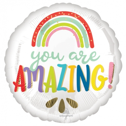 Folinis balionas "You are amazing" (43 cm)