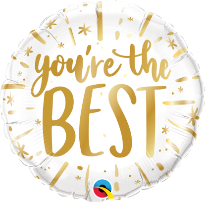 Folinis balionas "You're the Best" (45 cm)