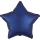 Folinis balionas-žvaigždė, tamsiai mėlynas (43 cm)