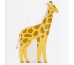 Forminės lėkštutės "Žirafa" (8 vnt./18x28 cm)