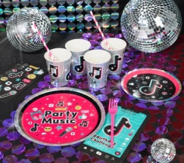 Forminės servetėlės "Muzikos natos" (20 vnt.) 1