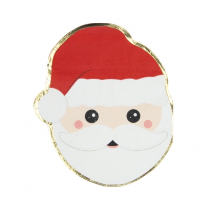 Forminės servetelės "Santa" (16 vnt.)