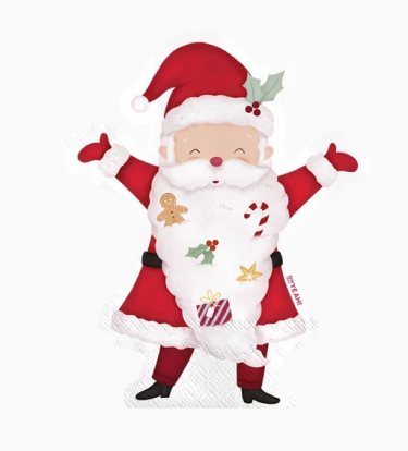 Forminės servetėlės "Santa Claus" (20 vnt./40x32cm)