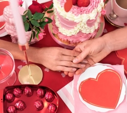 Forminės servetėlės "Širdis" (12 vnt.) 1