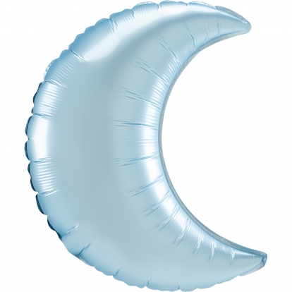 Forminis balionas "Melsvas mėnulis" (66 cm)