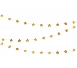 Girlianda "Auksinės žvaigždutės" (3,6 m)
