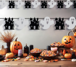 Girlianda "Vaiduoklių pilys" (3m) 1