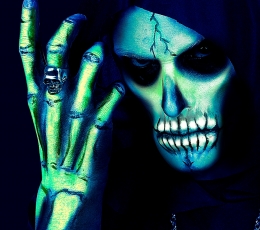 Grimas vandens pagrindu, šviečiantis tamsoje (30ml) 3