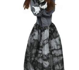 Interaktyvi dekoracija "Išmaldos prašytoja" (120 cm) 1