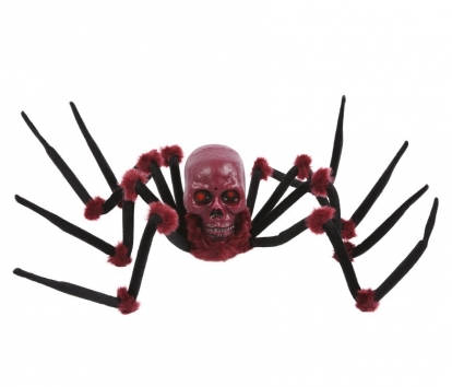 Interaktyvi dekoracija "Raudonas voras" (90 cm)