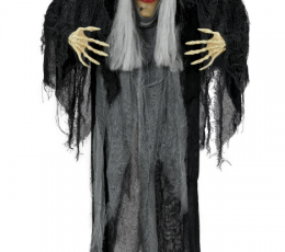 Interaktyvi kabanti dekoracija "Kuprota ragana", (120 cm) 1