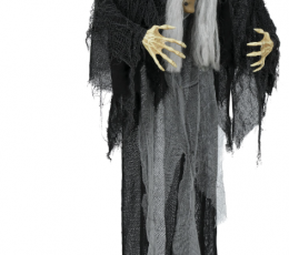 Interaktyvi kabanti dekoracija "Kuprota ragana", (120 cm) 2