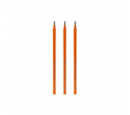 Ištrinamo rašiklio papildymai, oranžiniai (3 vnt.)