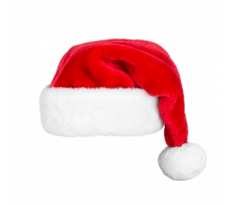 Kalėdinė kepurė su bumbulu, kailinė