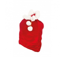 Kalėdų Senelio maišas su bumbulais (90x60 cm)