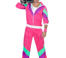 Karnavalinis kostiumas "The 80's pink " (L) 1