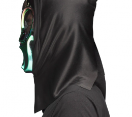 Kaukė su gobtuvu "Kosminis ateivis" 2