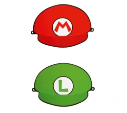 Kepuraitės "Super Mario" (8 vnt.)