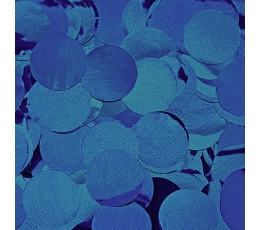 Konfeti, apvalūs mėlyni (15 g)