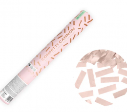 Konfeti patranka "Rožinio aukso blizgis" (40 cm) 1