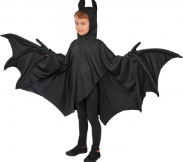 Kostiumas - apsiaustas "Šikšnosparnis" (136 cm) 3 Kostiumas - apsiaustas "Šikšnosparnis" (136 cm) 3