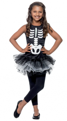 Kostiumas "Skeletas su sijonu" (L)