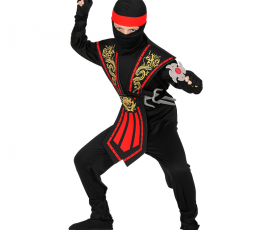 Kostiumas su aksesuarais "Ninja" (140 cm)
