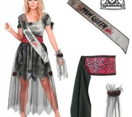 Kostiumas "Zombie Prom Queen" (M) 1