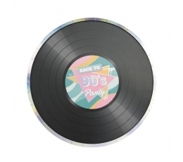 Lėkštutės "Disco 90's" (8 vnt./22 cm)