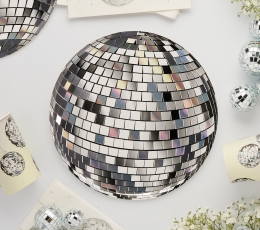 Lėkštutės "Disco kamuolys" (8 vnt./ 23 cm) 1