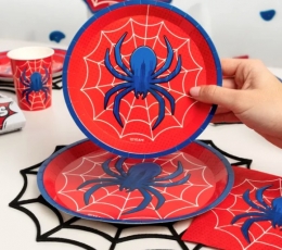 Lėkštutės "Mėlynas voras" (6 vnt./17 cm) 1