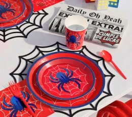 Lėkštutės "Mėlynas voras" (6 vnt./17 cm) 2