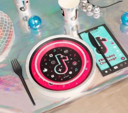 Lėkštutės "Muzikos natos" (8 vnt./17 cm) 1