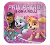Lėkštutės "Paw Patrol", rožinės (8 vnt./23 cm)