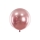 Chrominis balionas, apvalus rožinio aukso spalvos (60 cm/Party Deco)