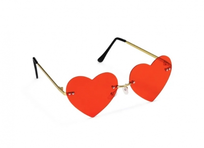 Akiniai "Raudonos širdys"