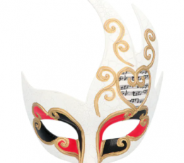 Akių kaukė "Venice music"