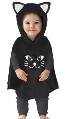 Apsiaustas su gobtuvu " Katinėlis" (18-24 mėn.)